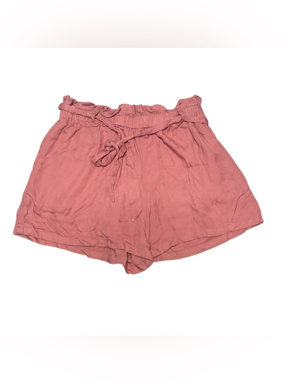 Hollister Paperbag High-Waist Shorts in Dusty Rose Women’s Small